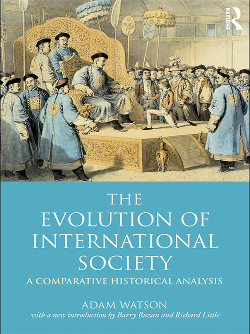 Title details for The Evolution of International Society by Adam Watson - Available